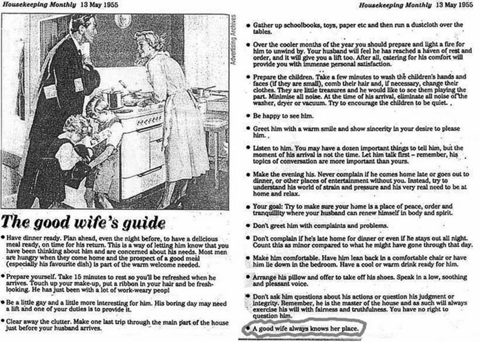 The good wifes guide ;)