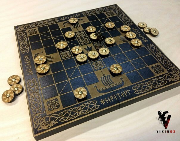 Hnefatafl - an ancient game of the Scandinavian peoples of the 3rd century AD - Викинги, Scandinavia, Toys, Стратегия, In contact with, Entertainment, Longpost