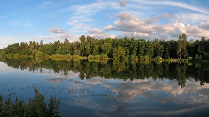 Lake Beryozka in Kyiv - Kiev, Landscape, My