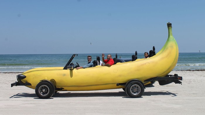 banana car - Auto, Joke, Humor