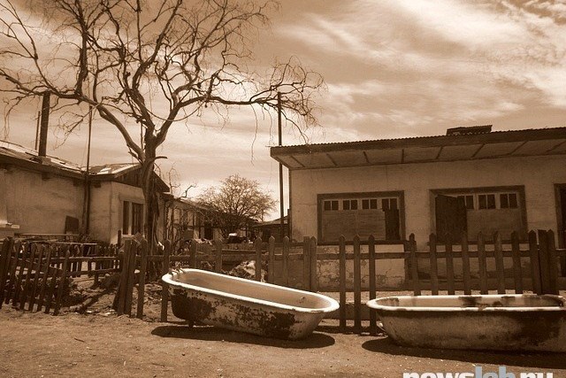 Abandoned mining town of Humberstone, Chile. - , mining town, Chile, , Abandoned, Longpost, Urbanphoto