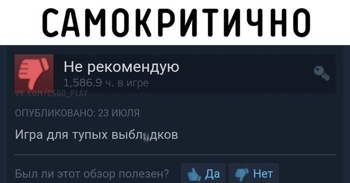 Самокритично Мем