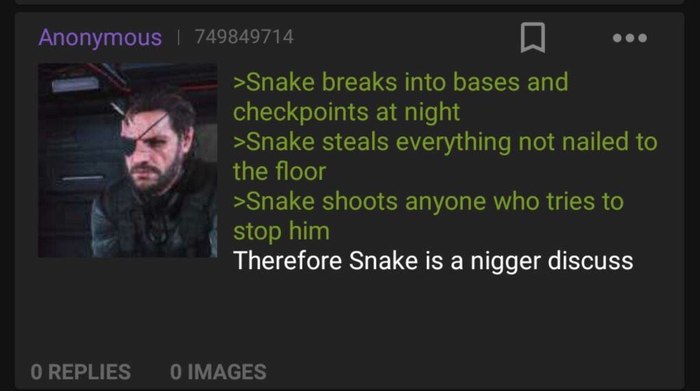    . Metal Gear Solid, Solid Snake, , 4chan,  