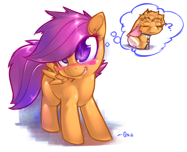 Gonna git ya - My little pony, 0r0ch1, Scootaloo