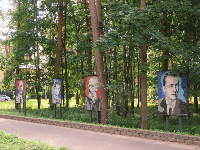 Alley of Heroes in Dubna. - My, The photo, , Story, Подмосковье, Dubna