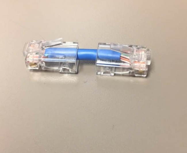 My boss told me to make an ethernet cable today. - Cable, Boss, And so it will do, Bosses