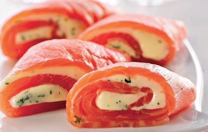 Salmon roll - Recipe, Quick Recipe, , Longpost