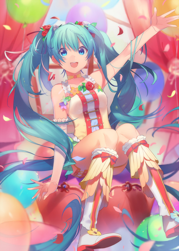 Hatsune Miku - Anime, Anime art, Vocaloid, Not anime, Hatsune Miku