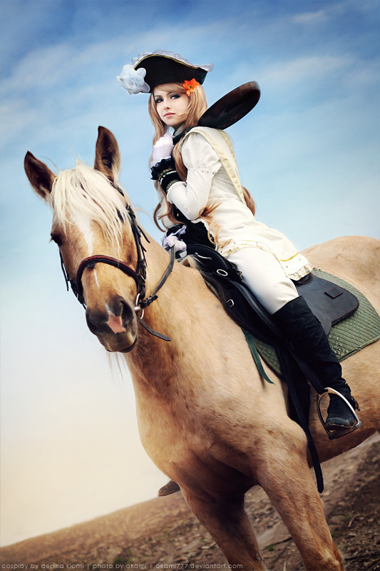 Elizaveta Hedervary - by - DenikaKiomi - Косплей, Аниме, Девушки, Манга, Длиннопост, Elizabeta hedervary, Hetalia cosplay, Сковорода