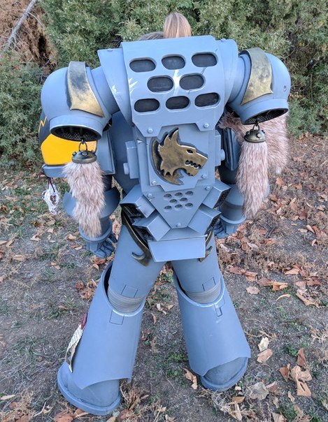 When Dad Isn't an Asshole - Warhammer 40k, Children, Cosplay, Space wolves, Longpost