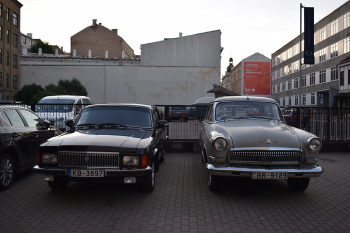 Riga motorists. - My, Auto, Riga, Latvia, The photo, the USSR, Made in USSR