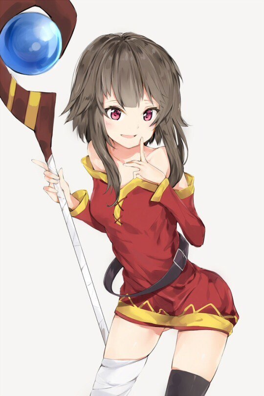 Megumin - Megumin, Konosuba, Anime Art, Аниме