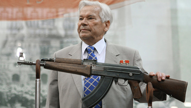 Today, 98 years ago, Mikhail Timofeevich Kalashnikov, the world famous Soviet and Russian designer, was born! - Kalashnikov, Kalashnikov assault rifle, Made in USSR, Russia, Birthday