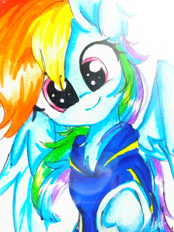 Good Morning! - My Little Pony, PonyArt, Raindow Dash