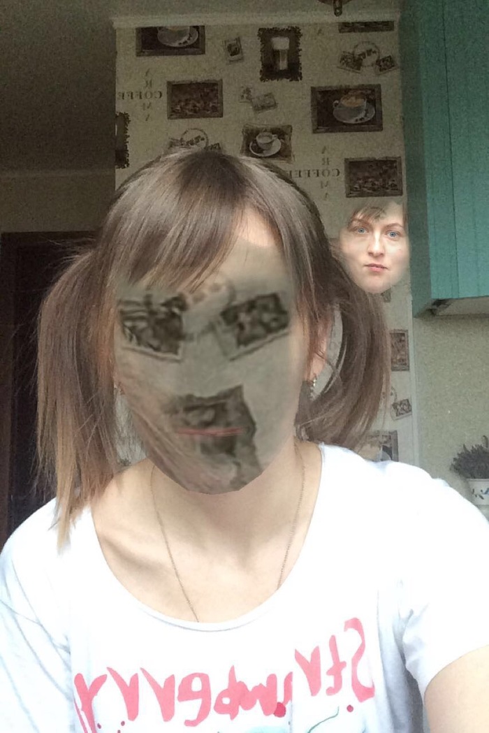 Perfect face swap - My, Face swap, Kripota