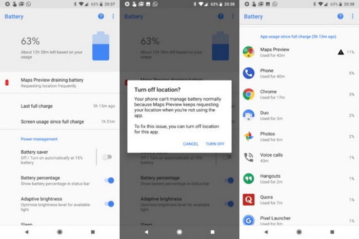 ANDROID 8.1 OREO will more effectively control battery consumption. Is it so I tried to figure it out on the beta version of android 8.1. - Google, Android 8, Oreo, Battery, Smartphone, Telephone, Operating system, Android