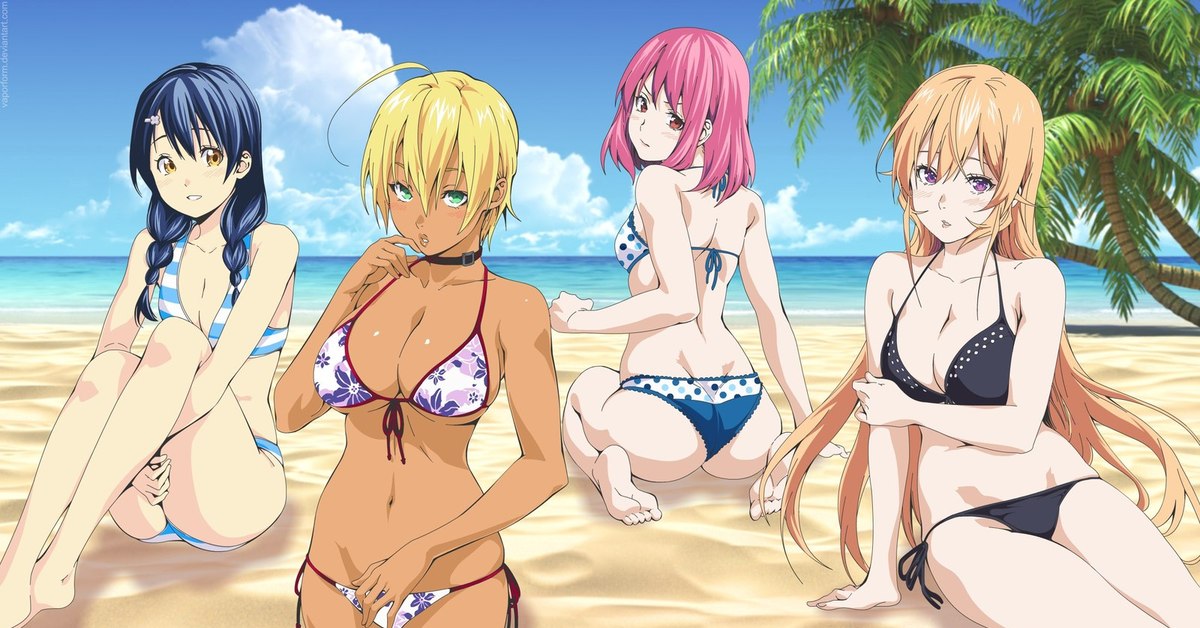 Free anime bikini pics