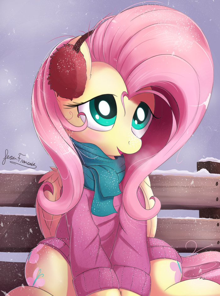 "Sweater Weather" by Bugplayer My Little Pony, Fluttershy, Bugplayer