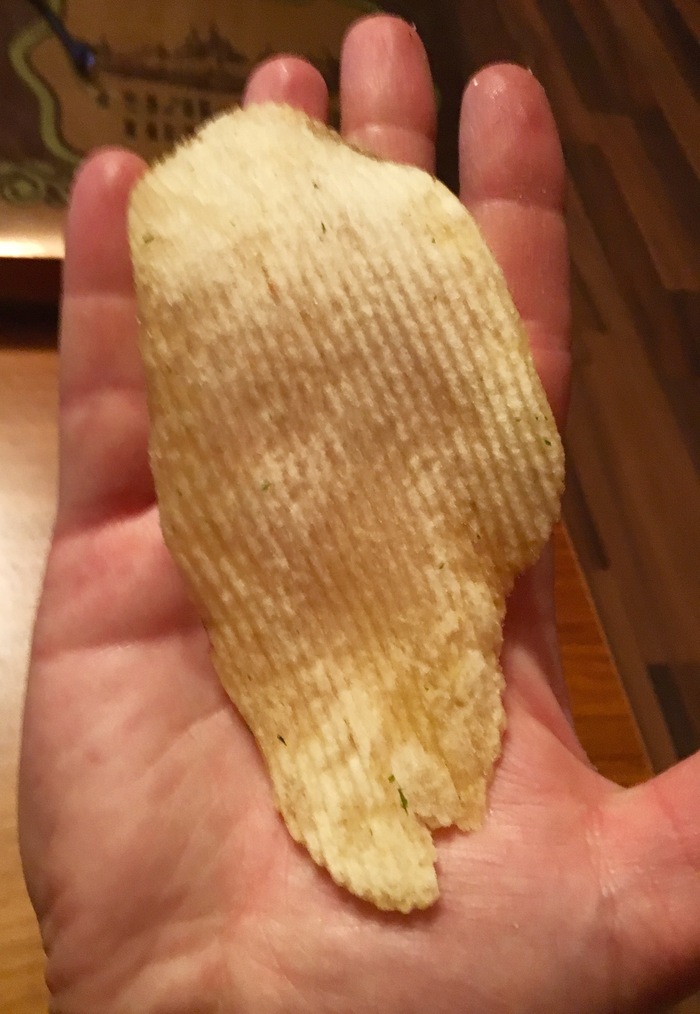 Вот такая чипса попалась