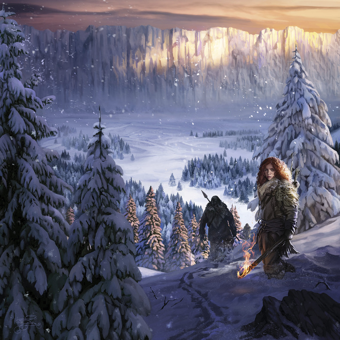 Illustrations by Magali Villeneuve - Game of Thrones, PLIO, Art, Robb stark, Jon Snow, Robert Baratheon, Khal Drogo, Longpost