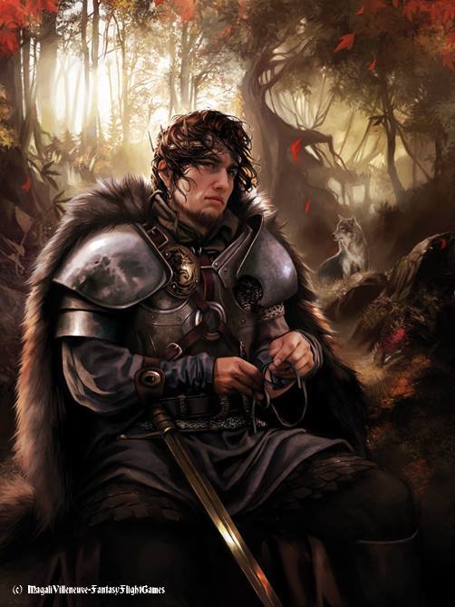 Illustrations by Magali Villeneuve - Game of Thrones, PLIO, Art, Robb stark, Jon Snow, Robert Baratheon, Khal Drogo, Longpost