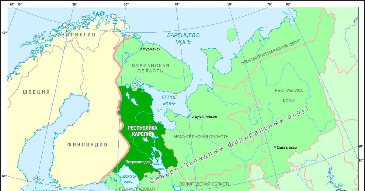 Россия южная финляндия