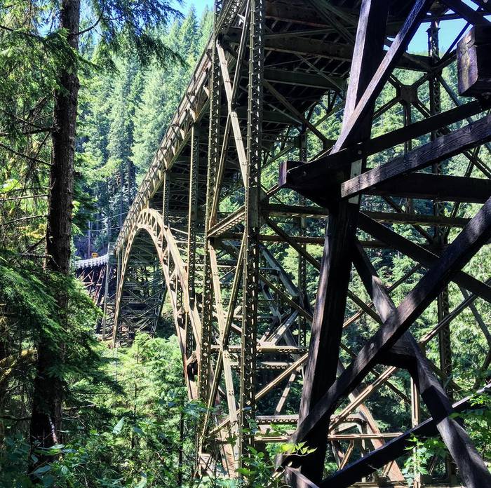 Melmont Ghost Town - My, Bridge, Hiking, USA, Washington, Hiking