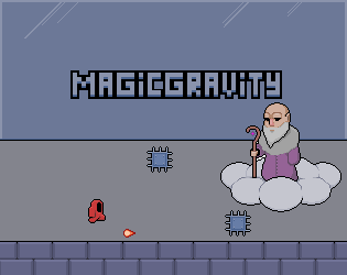 Magic Gravity #beginningbeginning - My, Gamedev, Pixel Art, Platformer, Games, Game maker, , , Longpost