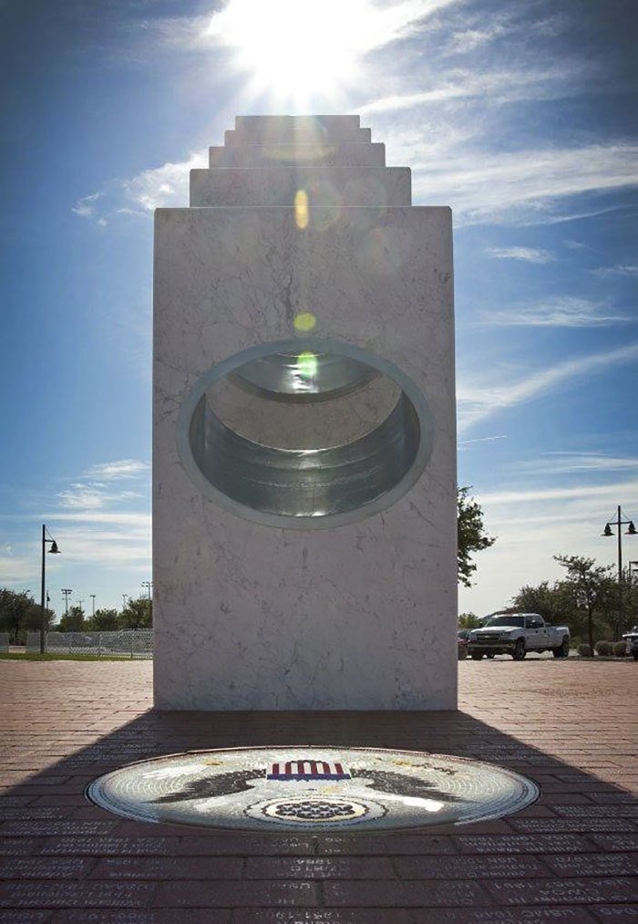 A unique monument reveals its intention only for one minute a year - USA, Monument, Engineering calculation, beauty, The photo, Longpost