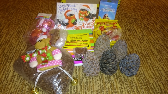 New Year mood from Bratsk to Moscow - My, Secret Santa, New Year's gift exchange, Longpost, 