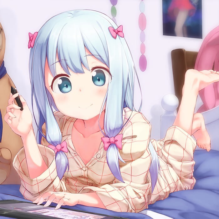 Anime arts Sagiri Izumi from Eromanga-Sensei part 3 - Izumi sagiri, Anime art, Yamada Elf, Longpost