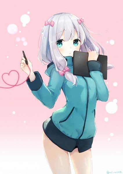 Аниме арты Sagiri Izumi из Eromanga-Sensei часть 3 - Izumi Sagiri, Anime Art, Yamada Elf, Длиннопост