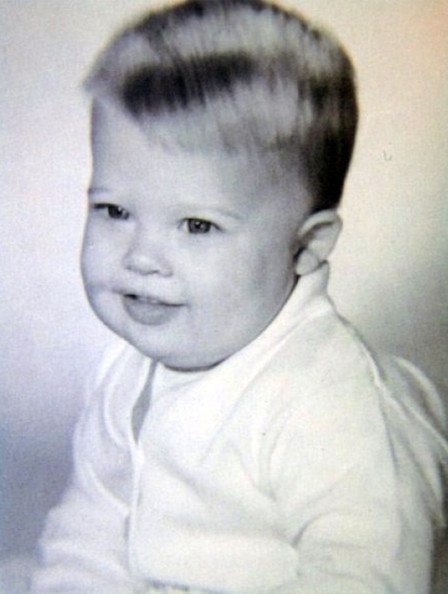 Guess who grew out of this plump kid? - Brad Pitt, Children, Milota, Longpost