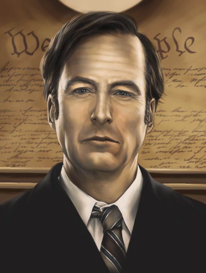 Soul Goodman - My, Saul Goodman, Wacom, Fan art