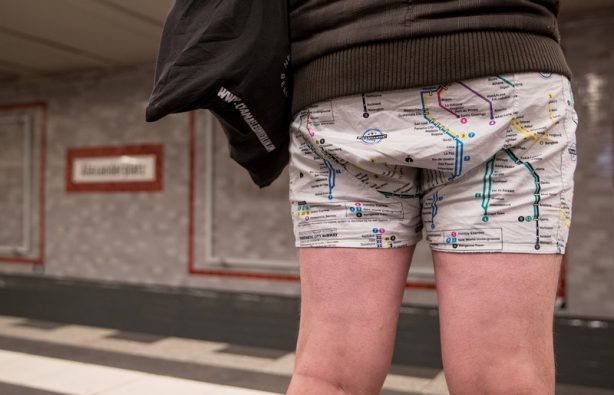 In the subway without pants 2018 - Flash mob, Metro without pants, Longpost, Video