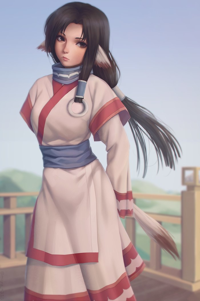 Eruruu - Eruruu, Utawarerumono, Anime art, Miura-N315, Anime