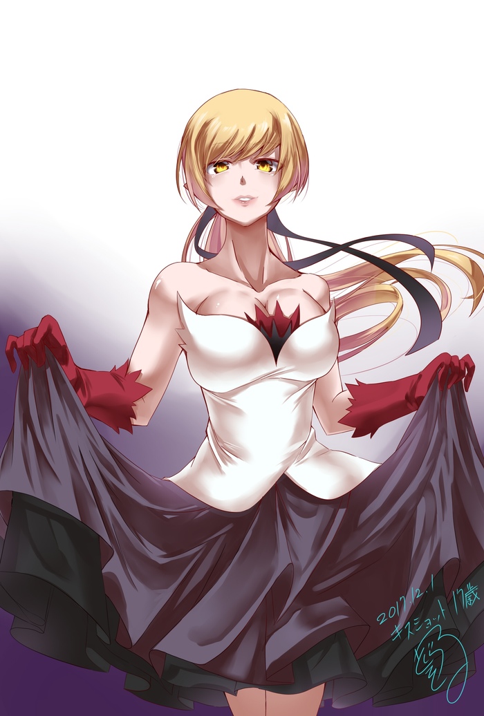 Her Majesty Kissshot - Anime, Anime art, Monogatari series, Kiss-Shot Acerola-orion Heart-under-blade