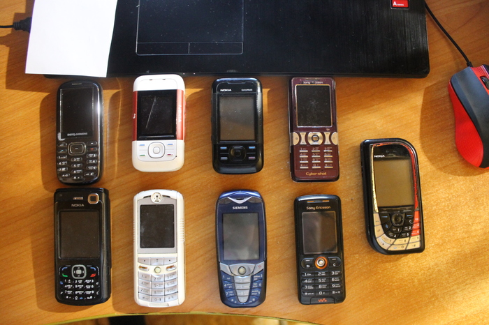 A bit of memories - My, Nostalgia, Telephone, Nokia, Sony ericsson, Motorola, Siemens, 