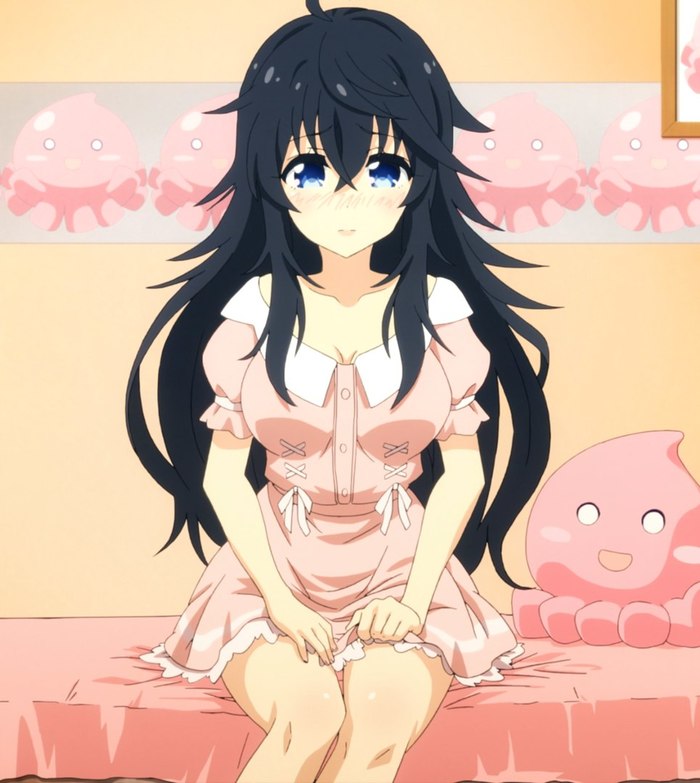 Did you think that your wife in the online game is not really a girl? / Netoge no Yome wa Onnanoko ja Nai to Omotta? - Anime art, 