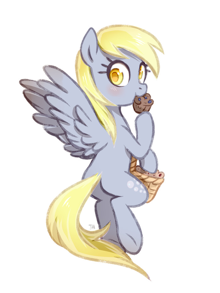 Muffin My Little Pony, Ponyart, Derpy Hooves, Jumblehorse