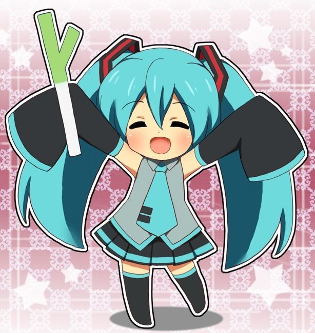 Несколько артов Hatsune Miku часть 6 - Hatsune Miku, Anime Art, Не аниме, Аниме, Ушастые, Няша, Chibi, Длиннопост, Чиби