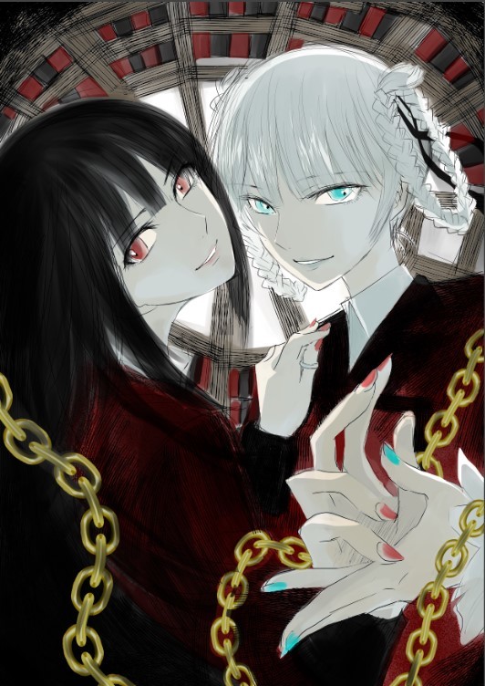 Kakegurui - Kakegurui, Anime Art, Аниме, Длиннопост