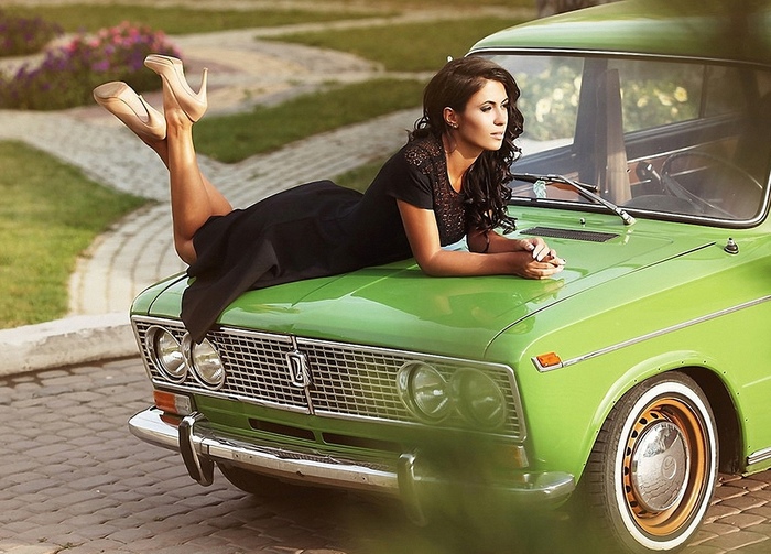 Classic - Beautiful girl, Girls, The photo, AvtoVAZ