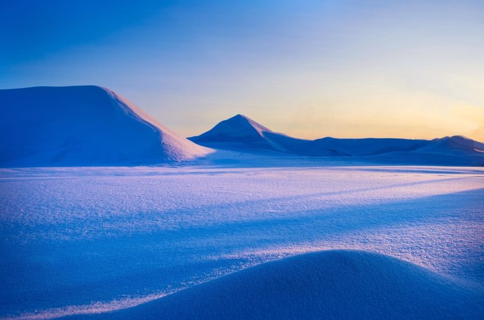 Snow covered dunes! Altai Territory, with. Malougrenevo - Altai, Altai region, Winter, Nature, Morning, Longpost, Altai Republic