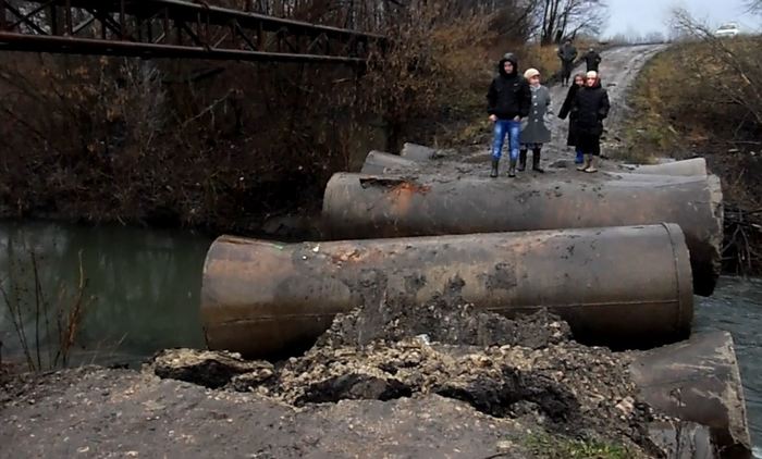 Жители деревни 2-й Воробьёвки в Курской области отрезаны от цивилизации