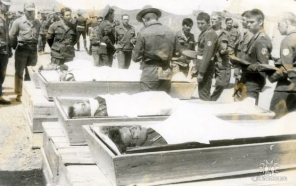 The bodies of dead Soviet soldiers. - Afghanistan, Cargo 200, The soldiers, Army, , Internationalist Warriors