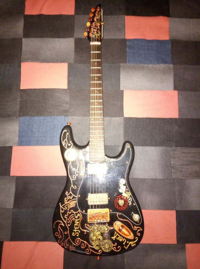 Another hobby - Design, With your own hands, Hobby, Tag, My, Electric guitar, Longpost