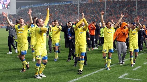 Great Cyprus Football Crusade or APOEL - 2011/12. - My, Football, Cyprus, , Zenith, Shakhtar Donetsk, Video, Longpost