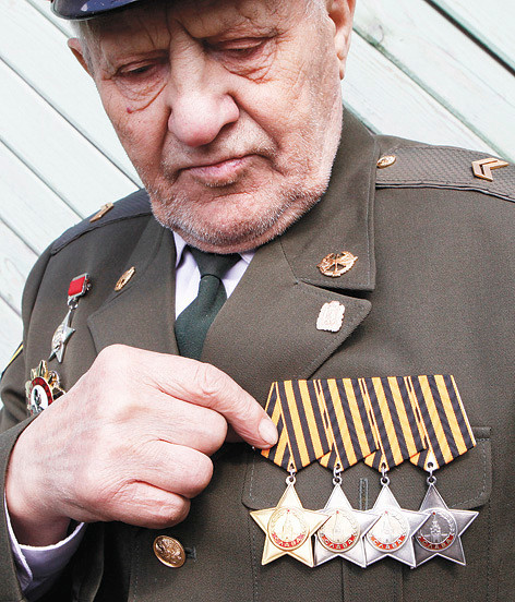 Litvinenko Nikolai Evgenievich is one of the few full cavaliers who has been awarded four Orders of Glory. - The Great Patriotic War, To be remembered, Full Knight of the Order of Glory, Longpost