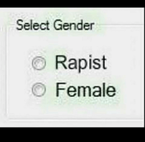 Tolerant gender radio-button - Sjw, Feminism, Gender